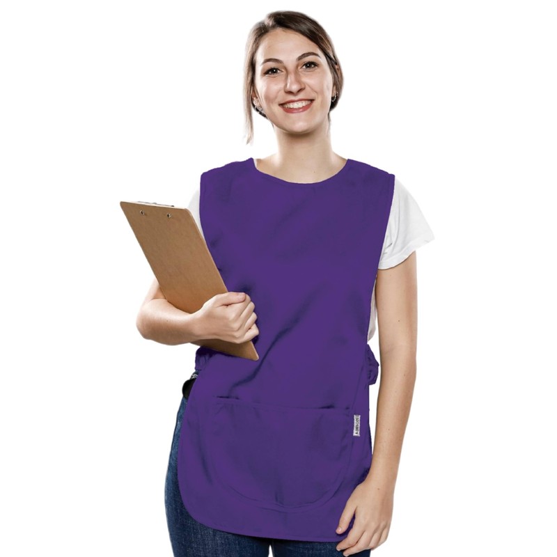 LINEN CLOSET® Womens Tabards with Pockets for Men Ladies Cleaning