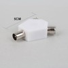 Mr. Gadget's Solutions 2-Way TV Aerial Coaxial Splitter - Seamless