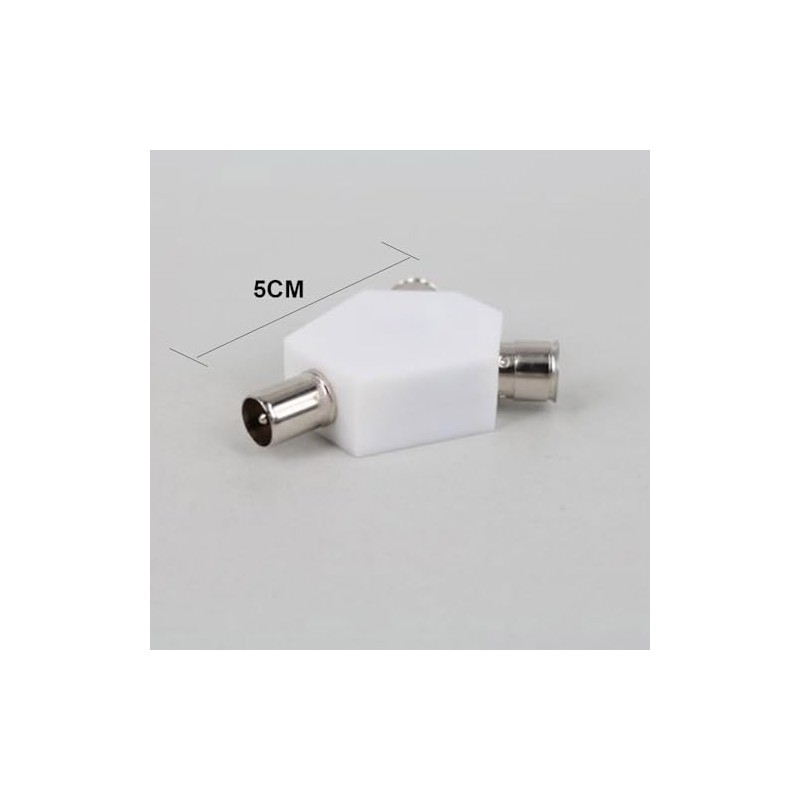 Mr. Gadget's Solutions 2-Way TV Aerial Coaxial Splitter - Seamless