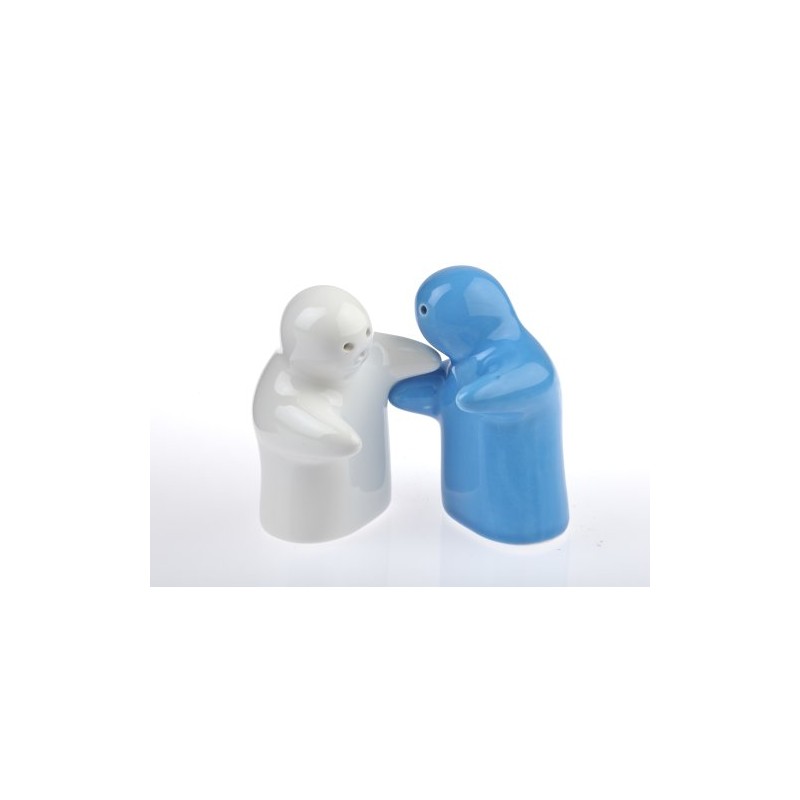 By-Bers Salt and Pepper Spirits, in Light Blue/White, Probably the