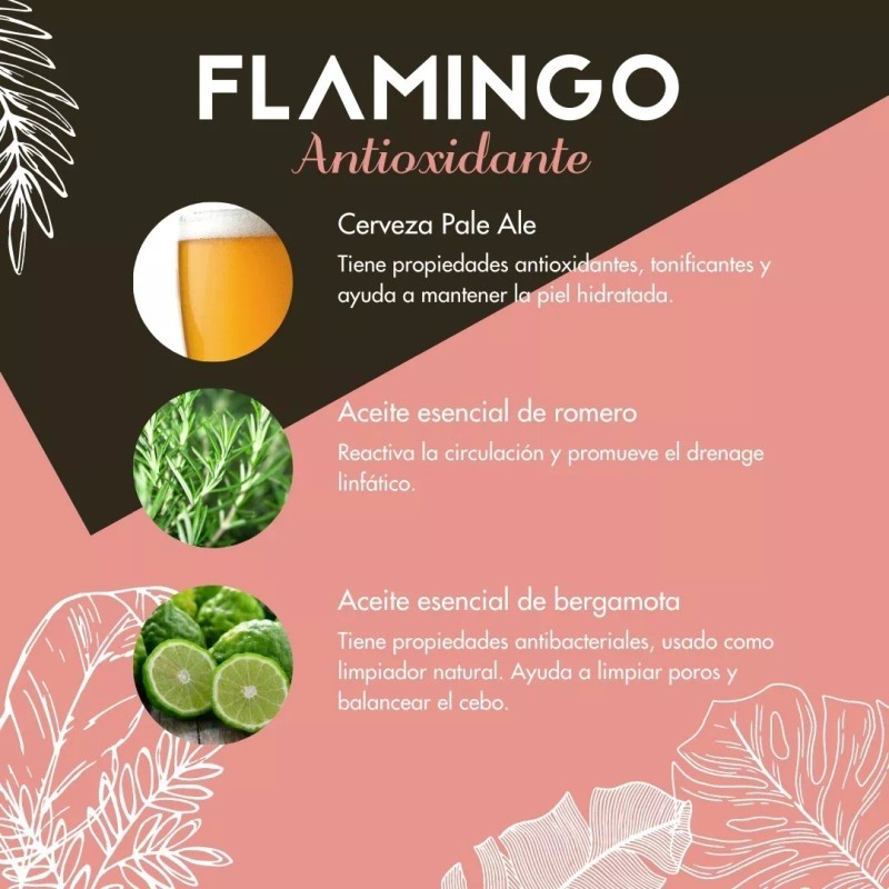 Vidamía Jabón Artesanal Med Pale Ale Vegano Antioxidante