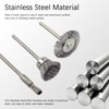 75PC Wire Brushes for Drill Set Steel Wire Wheels Pen