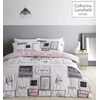 Catherine Lansfield Sleep Dreams Reversible Single Duvet Cover Set with