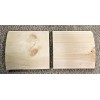 Classic Log Homes, Inc. 2" x 8" White Pine, Tongue