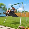 Trekassy Swing Sets for Backyard, 440lbs Heavy Duty A-Frame Metal