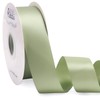 Ribbli Sage Green Satin Ribbon Double Faced Satin 1-1/2 Inch