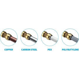 1/2 Push-To-Connect Fitting LF 90 Degree Elbow 1 Pack