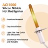 H150 Universal Ignitor, 120V Silicon Nitride Hot Rod Igniter Fits