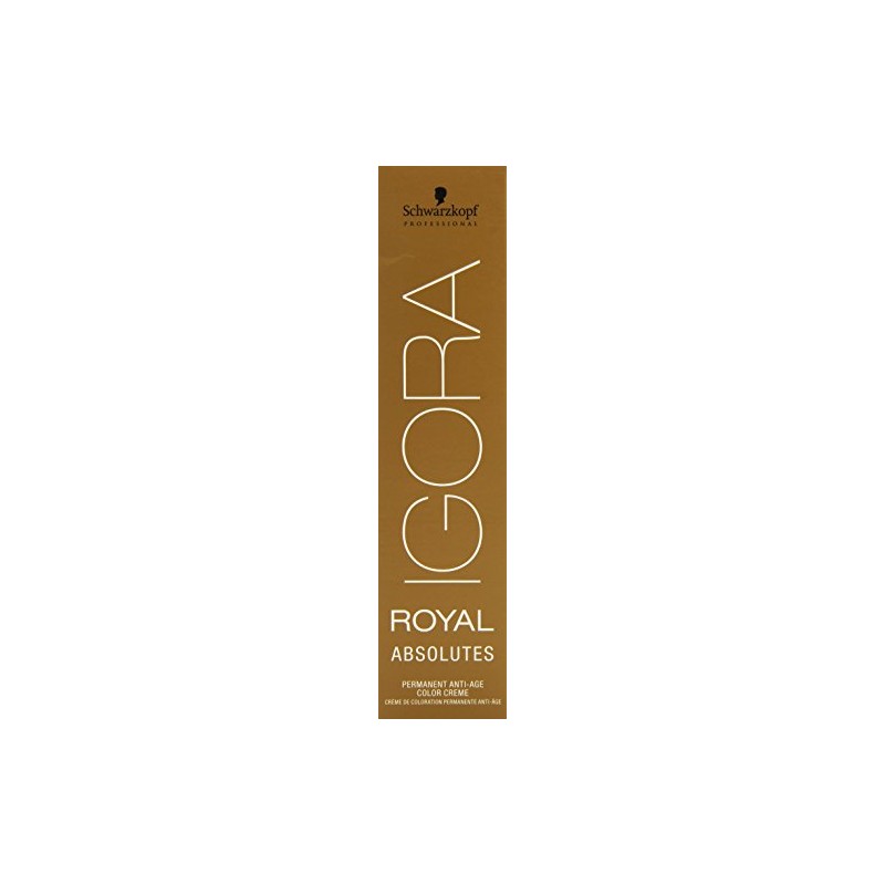 Schwarzkopf Igora Royal Absolutes Permanent Anti-Age Colour Cream, 8-50, Light