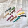 Roed Simple Matte Straight Hairpin Automatic Hairpin / 로에드 심플 무광 일자 머리핀 헤어핀 자동핀 머리삔