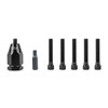 Pneumatic Rivet Nut Gun 10-24", 1/4", 5/16", 3/8" Gun Heads