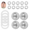 4 Stück Magnetic Massagebälle Set Mit 10 Massageringe & 5