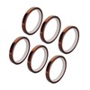 6pcs Heat Resistant Tape Residue Free Polyimide Sublimation Thermal Tape