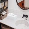 5mm Thicker Acrylic Tissue Box Cover, PITBVO Rectangular Tissue Box
