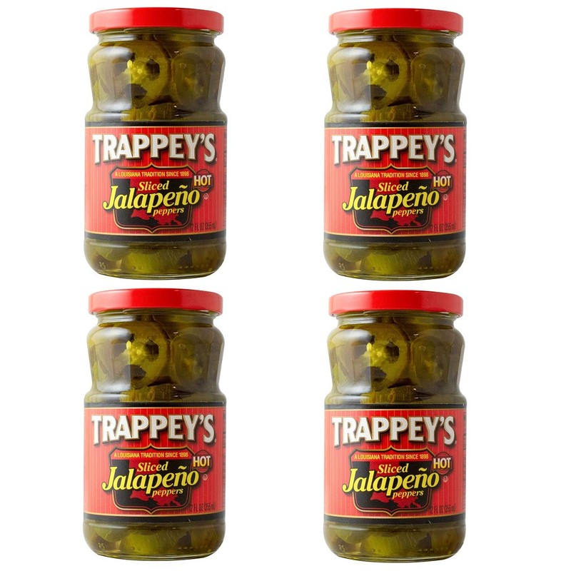 Trappey's Sliced Jalapeno Peppers | 12 Fl Oz | Pack