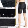 Souke Sports Men’s 4D Padded Cycling Shorts - Breathable &
