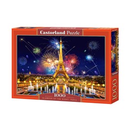 Castorland C-103997 Jigsaw 1000 pc-Glamour of The Night, Paris