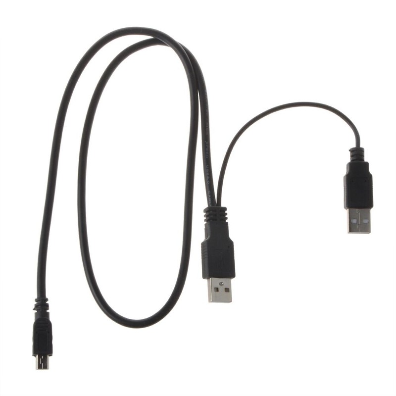 AbleGrid USB Y Charger Data Sync Cable Cord Lead For