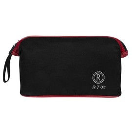 Toiletry Bag Top Frame Red Zip