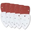 Powertool 30 x Red Sanding Sheets 6 Holes Hook and