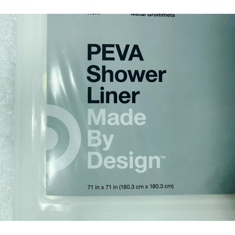Made By Design Shower Curtain Liners 71 X 71 inches