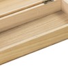 LAUBLUST Wooden Box with Lid - 24 x 10 x