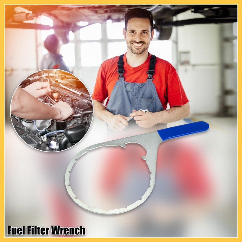 REPAIROCK Oil Fuel Filter Wrench 6 Inch Inner Diameter Colar