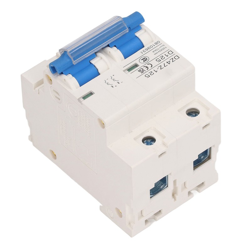 DC Circuit Breaker Short Circuit Protection Rail Installation PV Circuit