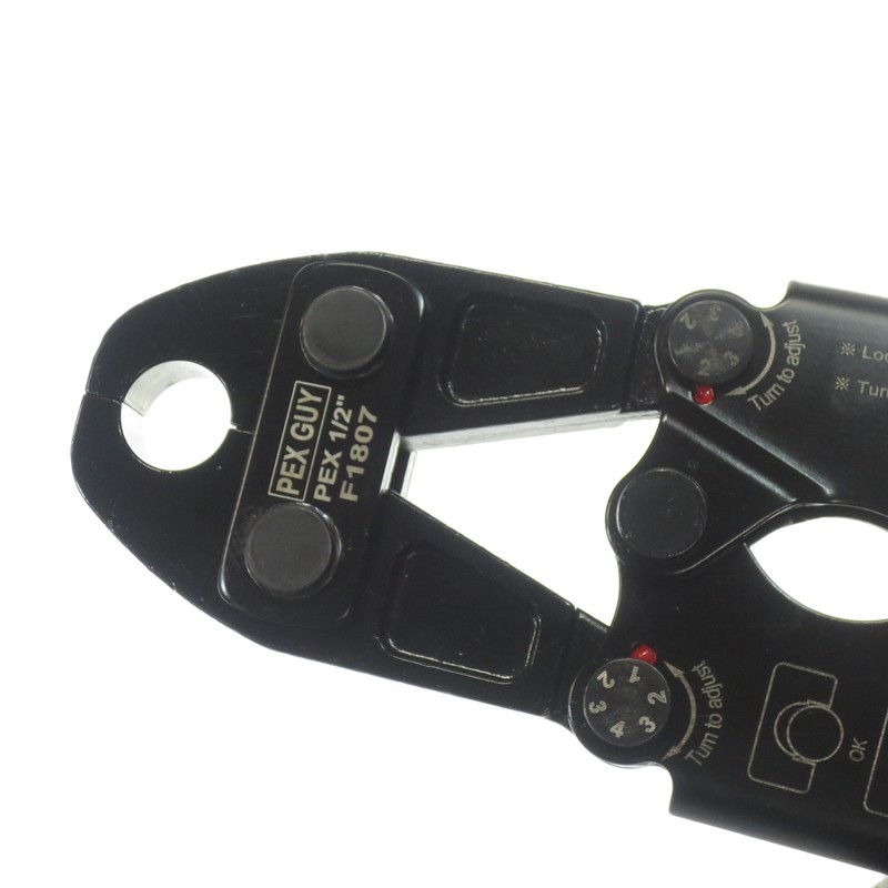PEX GUY 1/2" Copper Crimp Tool with Go/No-Go Gauge Radiant