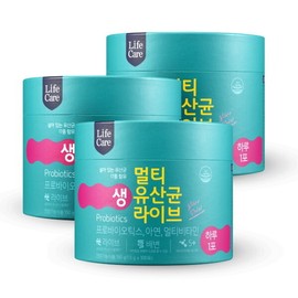 Multi Probiotics Live Lactobacillus 1.5g / 멀티 프로바이오틱스 생유산균 1.5g x 100포 3박스  모유유래유산균  프롤린 함