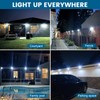 BAXIA TECHNOLOGY Solar Outdoor Lights Wireless Security Motion Sensor Solar