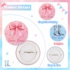 Serencatcher 48pcs Bows or Boots Gender Reveal Party Buttons Bows