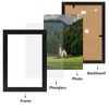 HORLIMER 4x6 Picture Frame Set of 12, Black Picture Frames