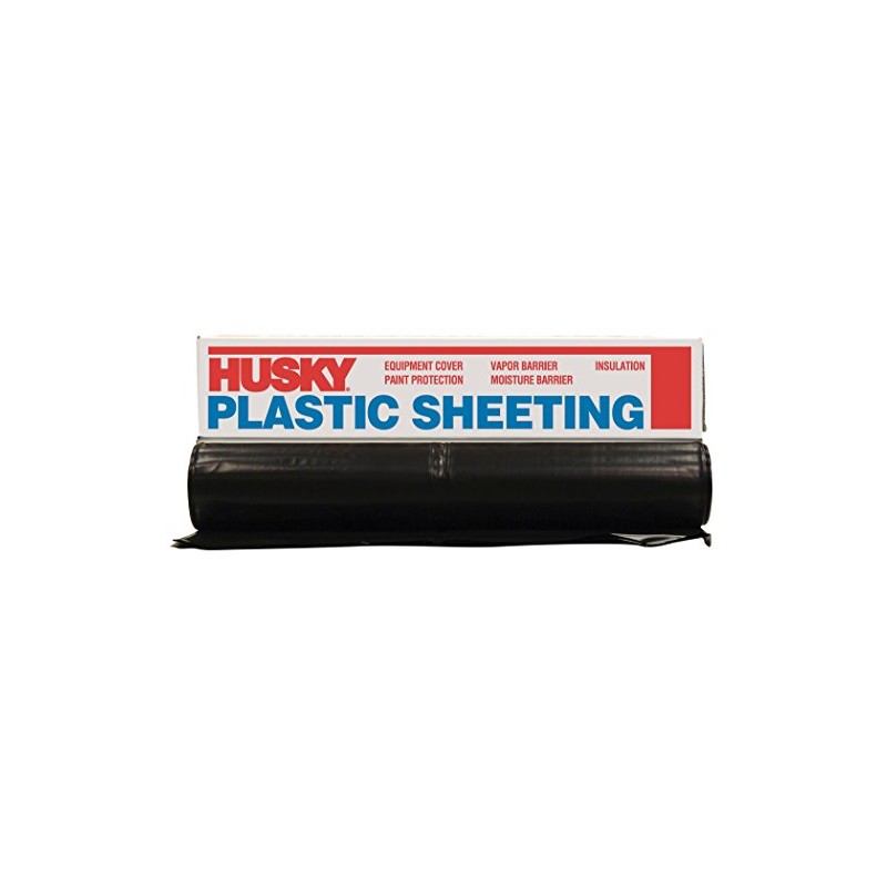 Husky CF0614B 6 ML Tyco Polyethylene Plastic Sheeting, 14' x