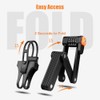 3T6B Bicycle Lock Folding Lock Bicycle Lock Key with Combination