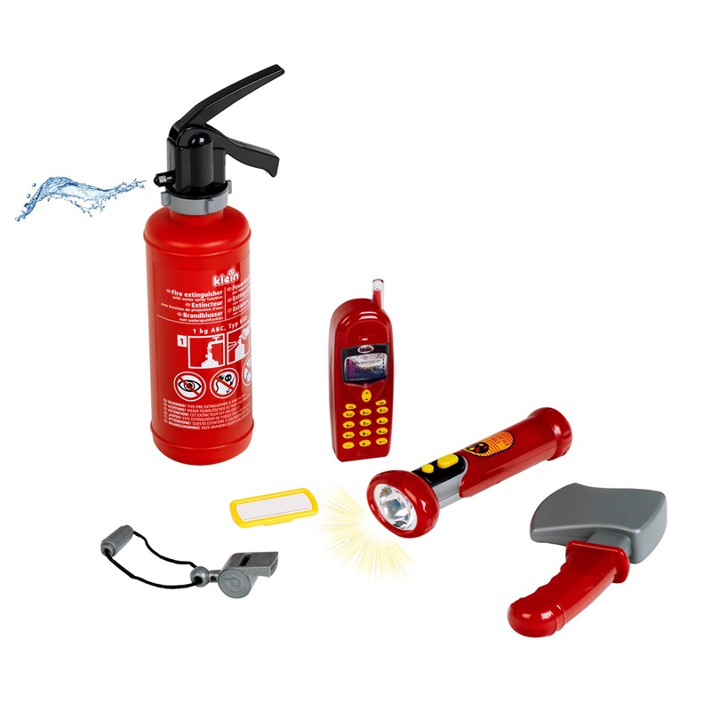 Theo Klein 8949 Feuerwehr-Koffer mittel - Spielzeug -