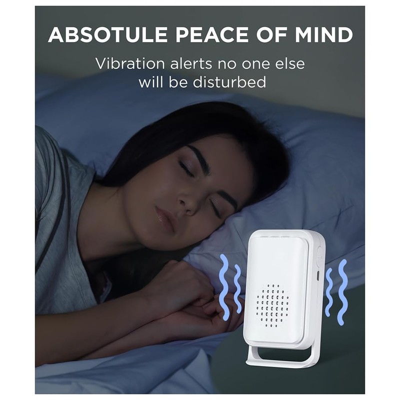Snblzhef Bed Alarms for Elderly Dementia Patients - Wireless Motion