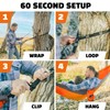 MalloMe Camping Hammock with Straps - Heavy Duty Outdoor Hammocks