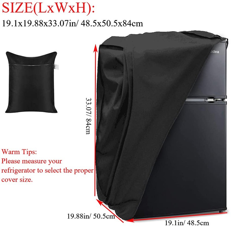 BOSKING Mini Refrigerator Cover Compatible with RCA RFR322-B RFR322 3.2