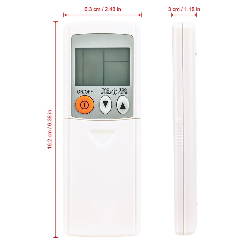 KM15E E1209C426 Replace Remote Control Compatible with Mitsubishi Electric Mr.