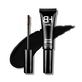 Benny Hancock FOR MEN | Beard Colour Definer - Expert Precision Beard Shaping brush for Easy Blending - Wash-off formula, Compact & Portable for Men's Grooming | Vegan & Cruelty-Free Makeup (Black)