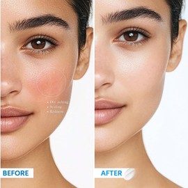 B5 Cream,Skin Barrier Repair Cream,Vitamin B5 Moisturizer,Anti Redness Moisturiser,Multi-Purpose Hydrating Face C-Ream,Instantly Effect For Sensitive Skin,Firm & Nourish Skin,For Face&Body,60g