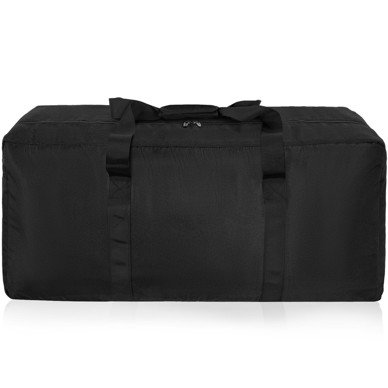 TORIBIO Boston Bag, Sports Bag, Waterproof, Storage, Multifunction, Black