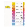AVERY Ready Index Table of Content Dividers for Laser and