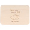 Spruchreif Breakfast Board with Engraving "Mama zu sein, erfordert Liebe..."
