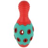 Kerbl Pet ToyFastic Cone, Fillable, Red/Turquoise, 15 x 6.5 cm