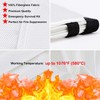TONYKO Fiberglass Fire Blanket for Emergency Surival, Flame Retardant Protection