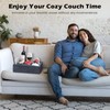 MoKo Couch Cup Holder Pillow, Sofa Bed Cup Holder for