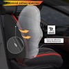 Unbranded Deluxe PU Leather Car Seat Cover Full Set Protector