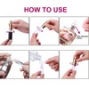 Zingso Refillable Travel Perfume Atomizer Bottles, 3 Pcs 6ml, Mini